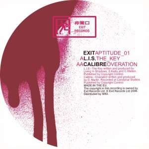 EXIT 003 Label Front